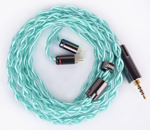 Amazon | 【JSHiFi-Spring】2pin2.5mmリケーブル 銅銀合金＋増強型